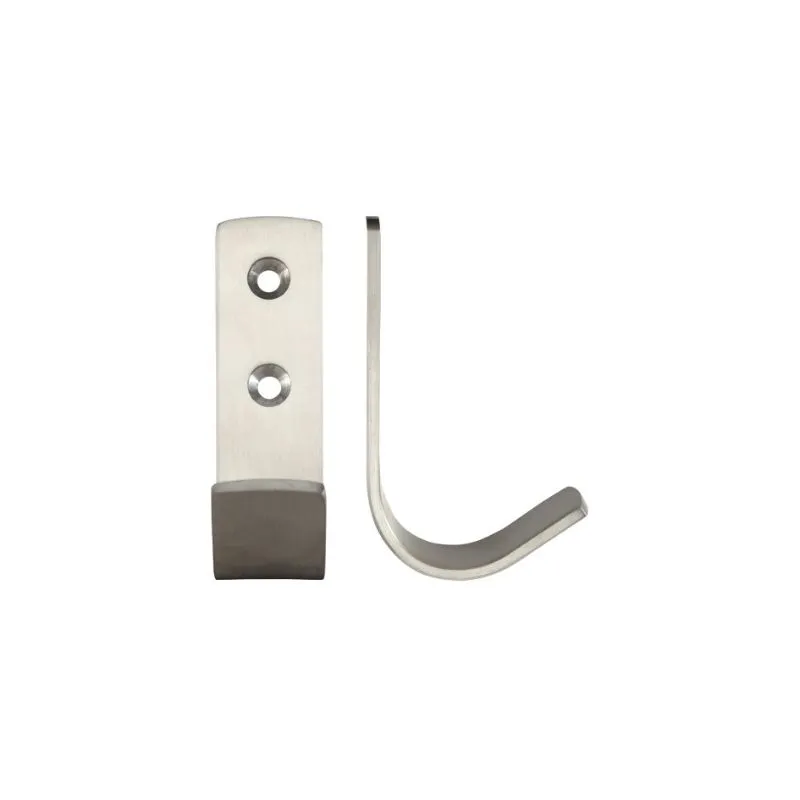 Zoo Single Coat Hook-Satin Stainless